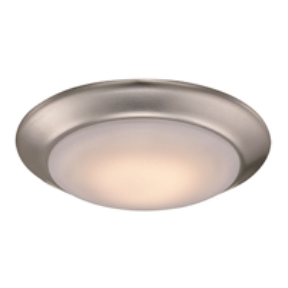 Trans Globe Lighting LED-30016-3 BN Vanowen Recessed 6" Disk in Brushed Nickel